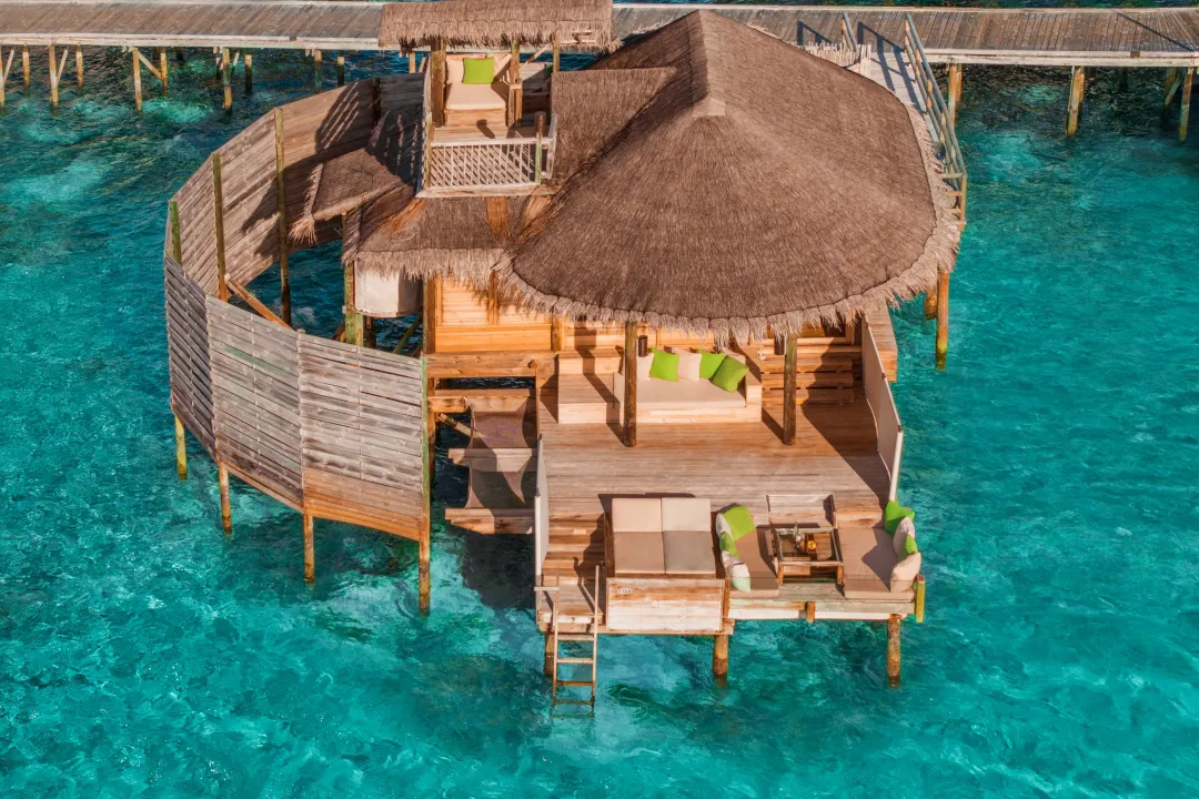 Odysseys Travel - Six Senses Laamu - Sunset Laamu Water Villa - Exterior