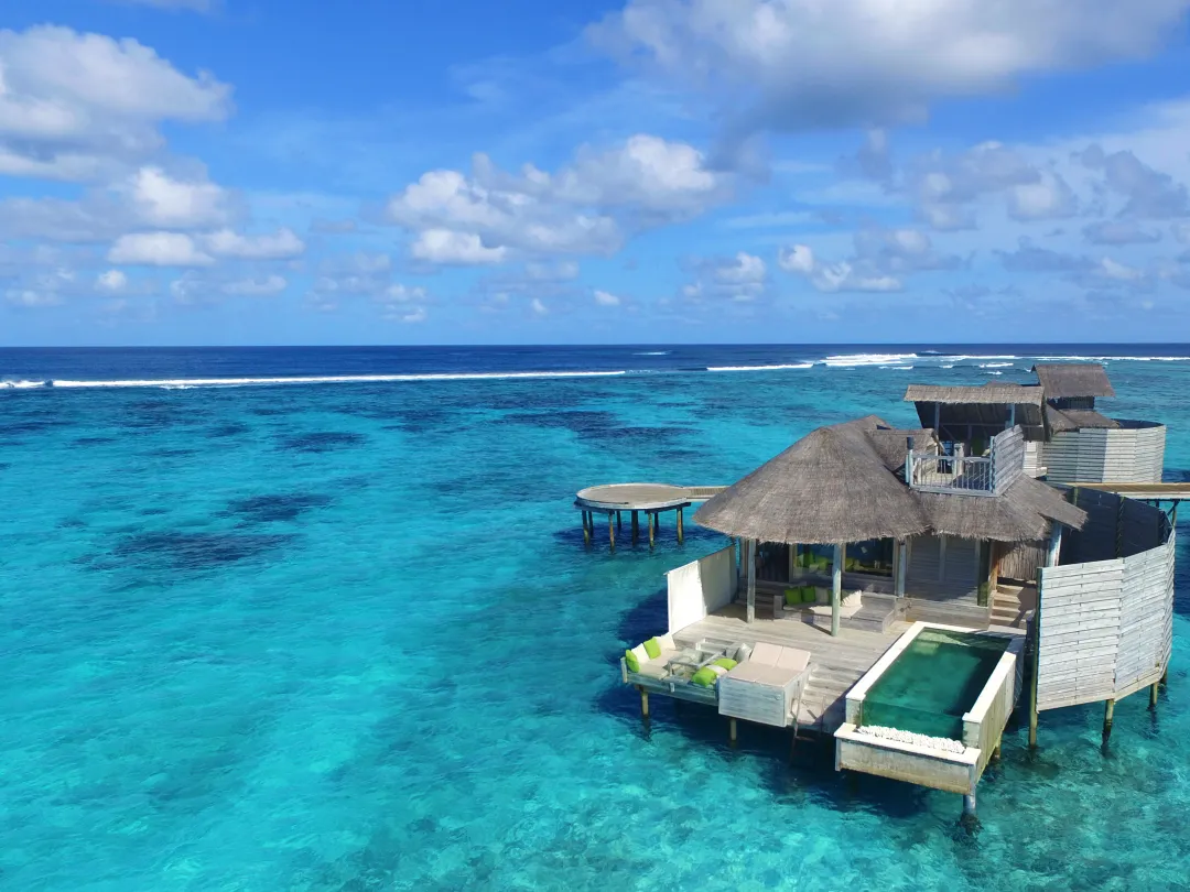 Odysseys Travel - Six Senses Laamu - Laamu Water Villa with Pool - Exterior
