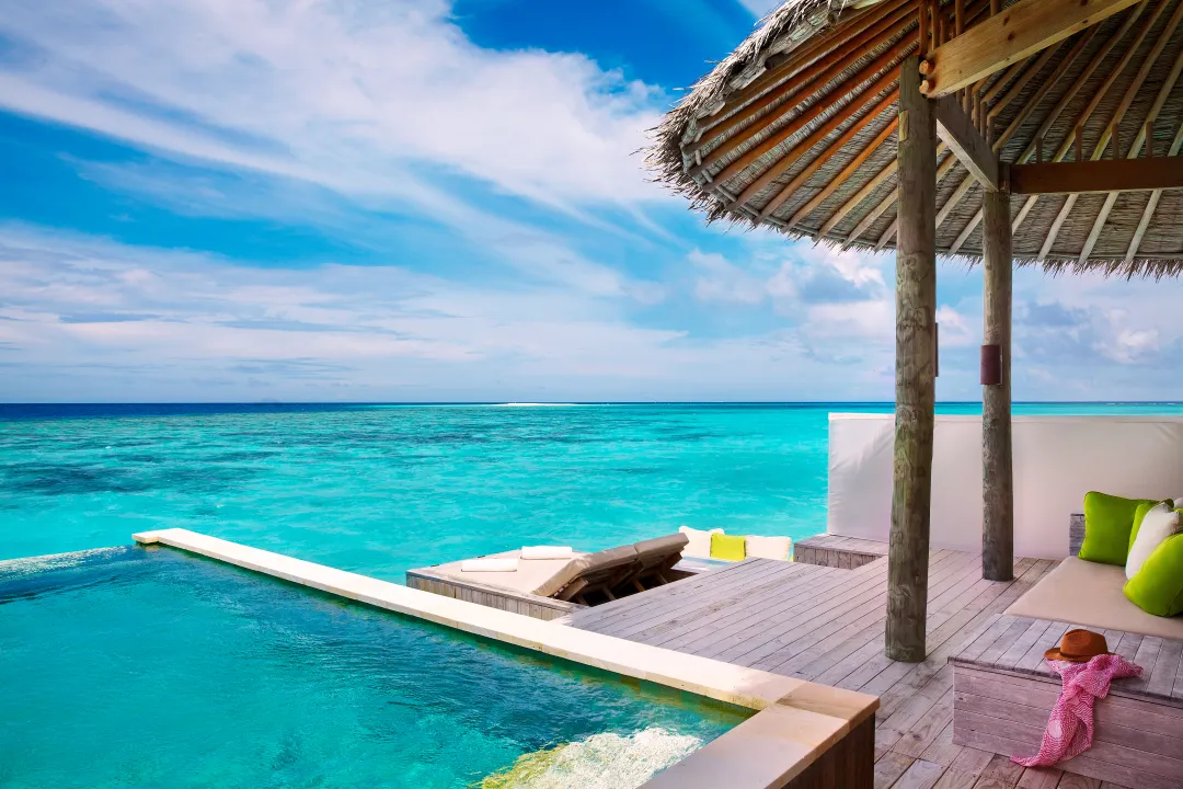 Odysseys Travel - Six Senses Laamu - Laamu Water Villa with Pool - Private Pool