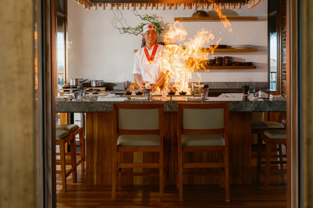 Odysseys Travel - Six Senses Laamu - Restaurants - Kaji