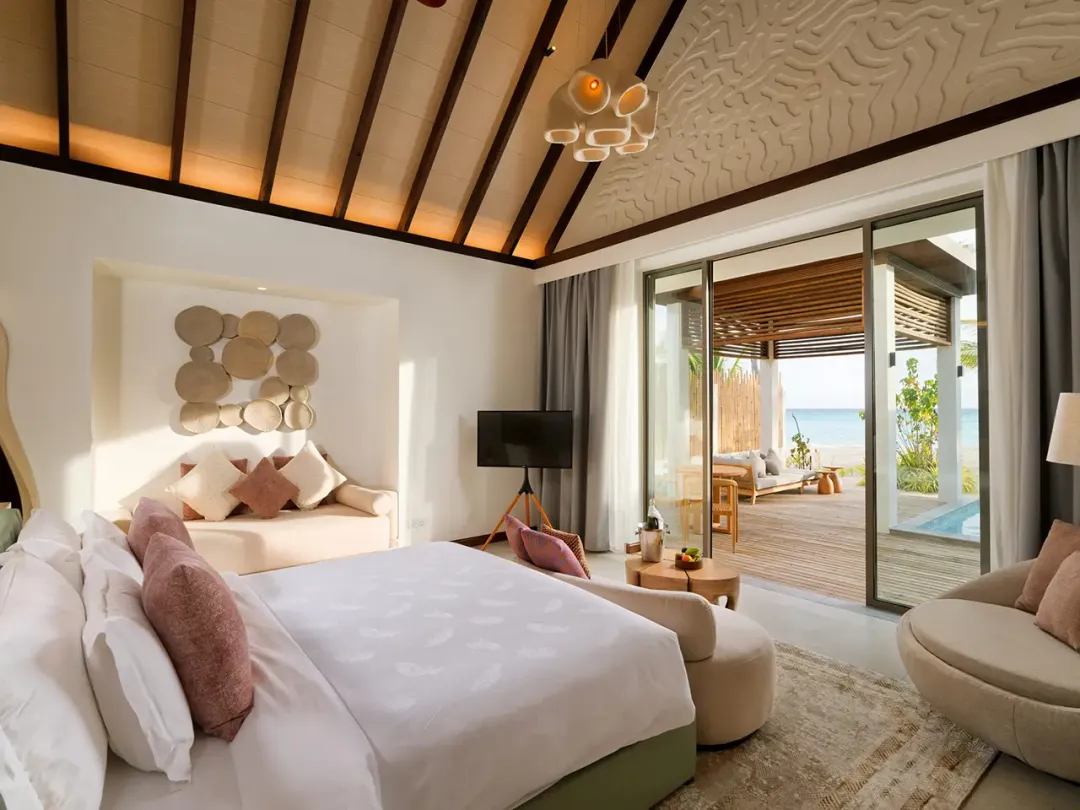 Odysseys Travel - Meyyafushi Maldives - Beach Pool Villa - View