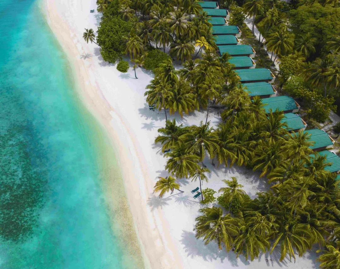 Beach Villa - Villas Aerial View