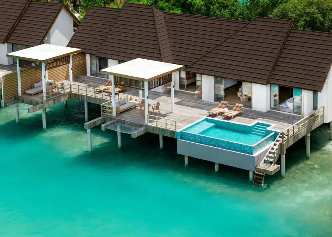 Odysseys Travel - Meyyafushi Maldives - Two Bedroom Semi Ocean Pool Villa - Exterior