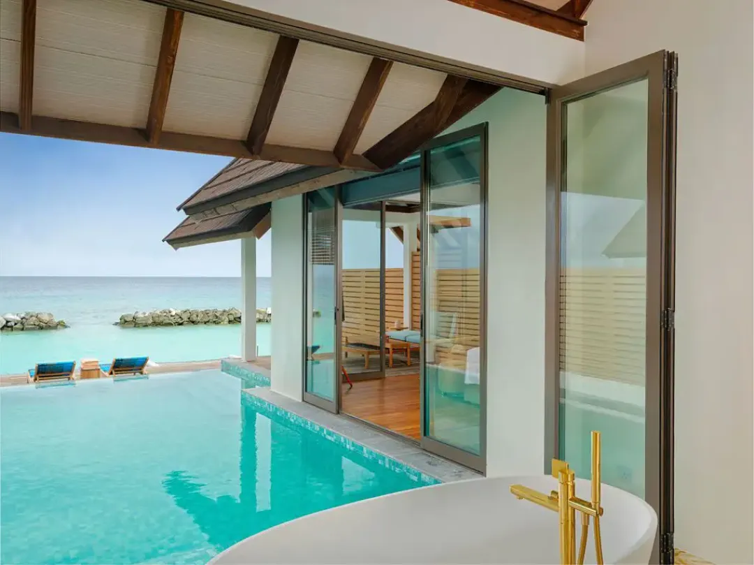 Odysseys Travel - Meyyafushi Maldives - Semi Ocean Pool Suite - Private Pool