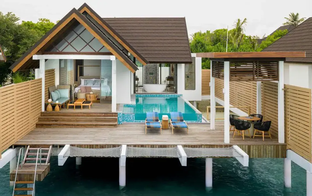 Odysseys Travel - Meyyafushi Maldives - Semi Ocean Pool Suite - Exterior