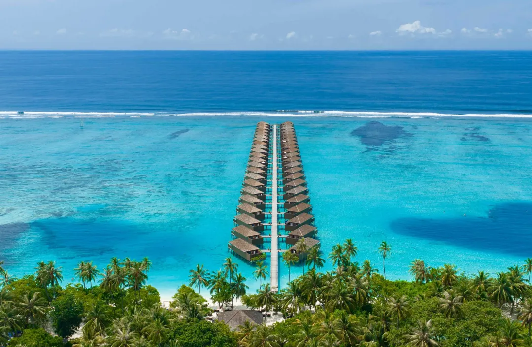 Jacuzzi Water Villa - Villas Aerial View