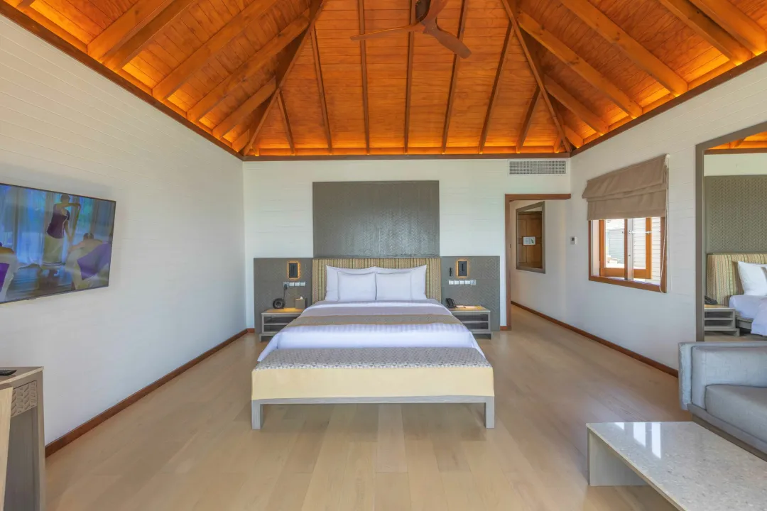 Meeru Ocean Villa - Bedroom View