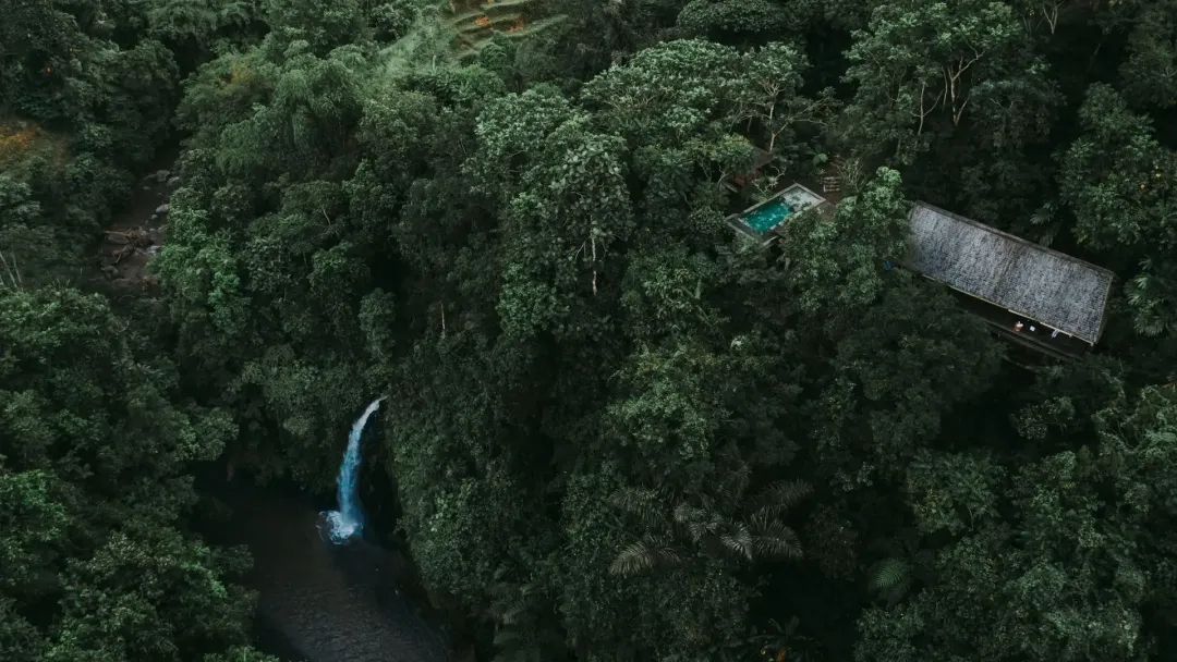 Buahan, a Banyan Tree Escape  - Above the Waterfall