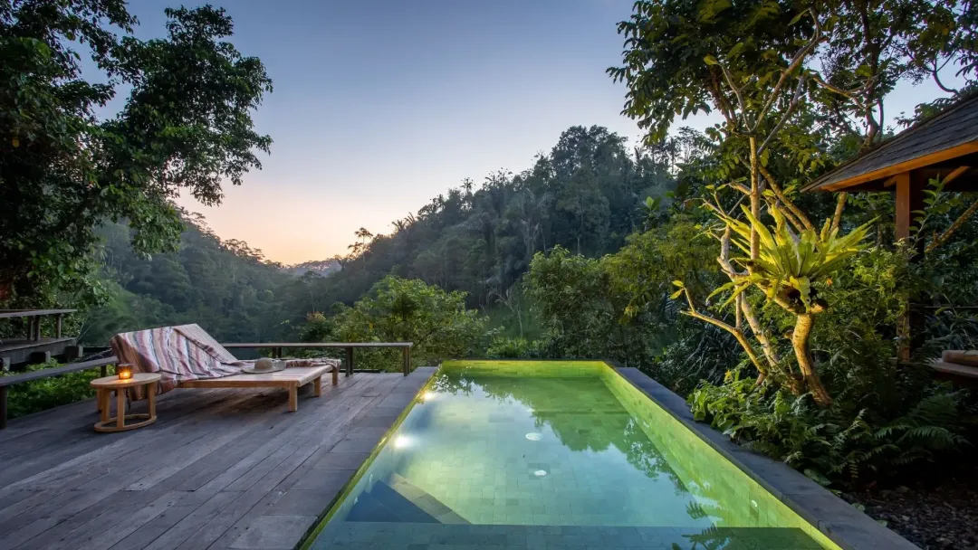 Above the Waterfall Pool Bale - Pool