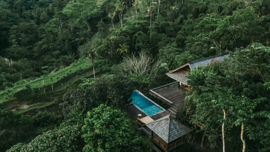 River Valley Pool Bale - Villa Over View