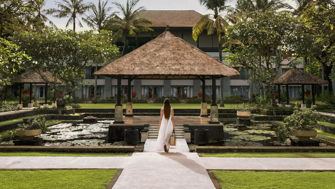 Conrad Bali  - Water Garden Entrance