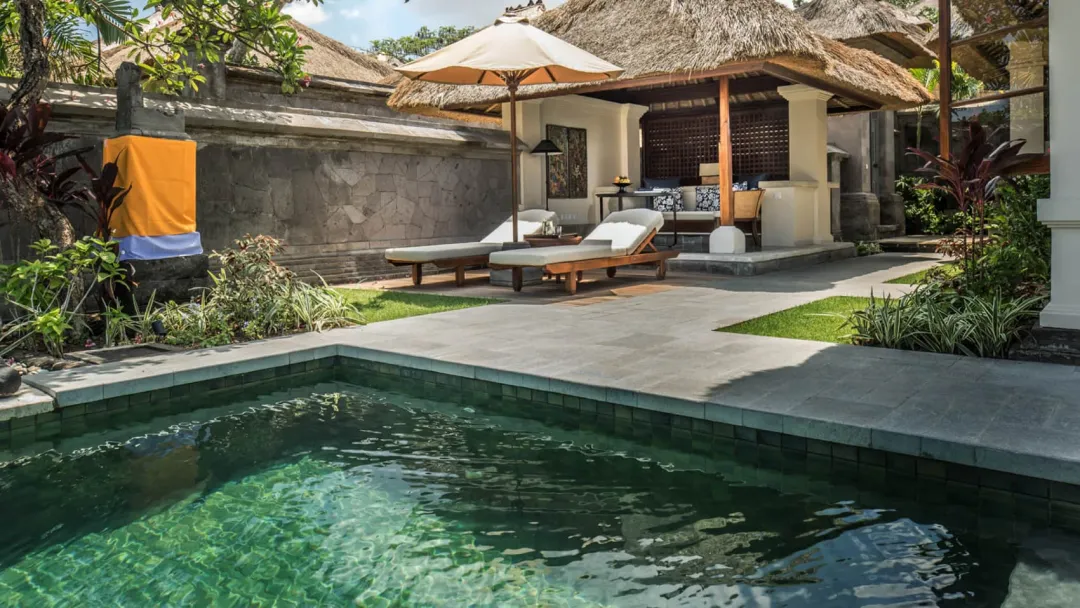 Jimbaran Bay  Pool Villa - Pool Lounge