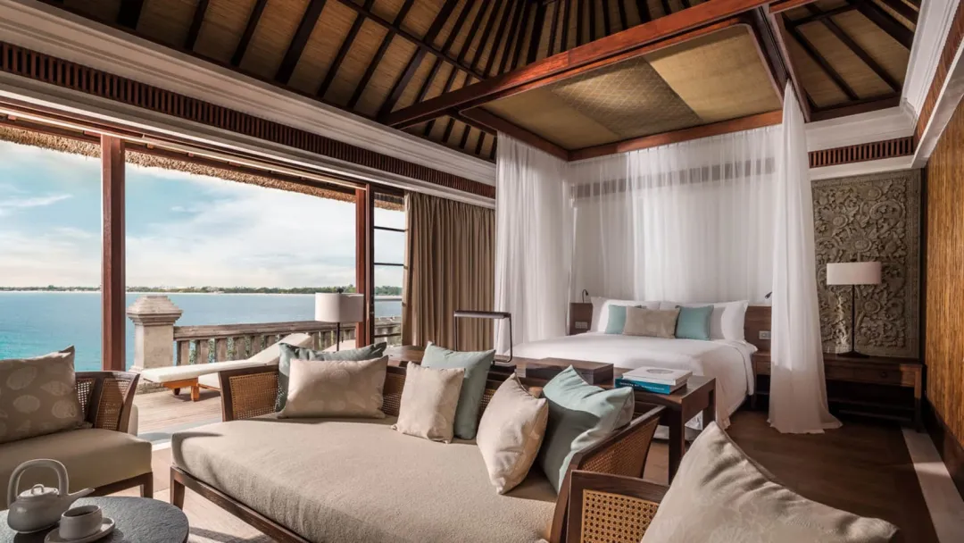 Ocean View Pool Villa - Bedroom View