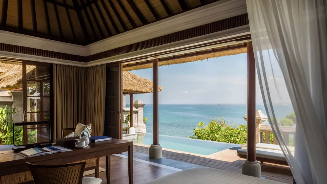 Ocean View Pool Villa - Bedroom