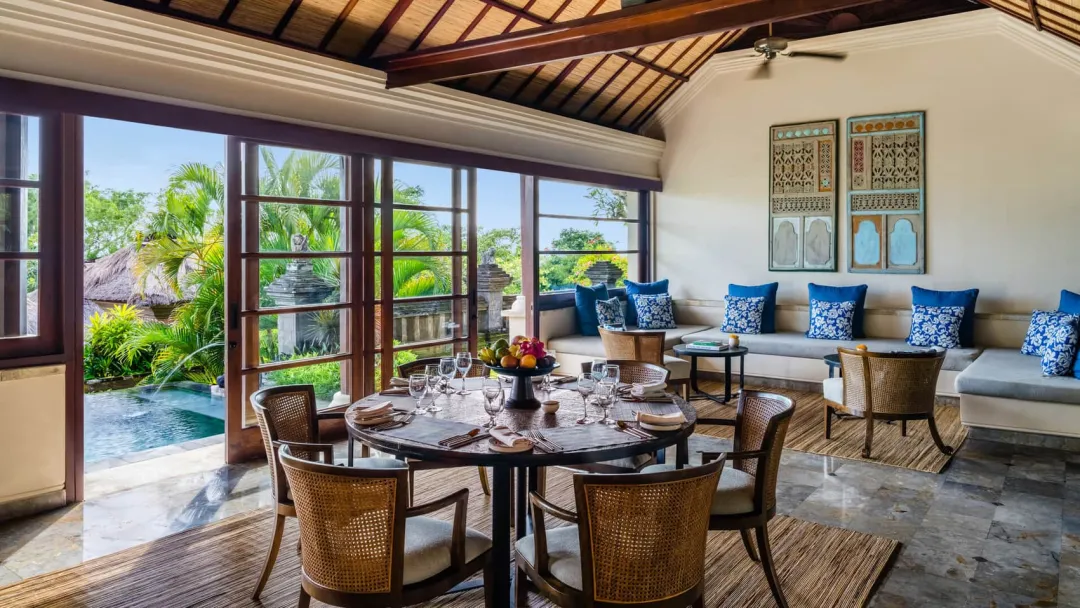 Two Bedroom Garden Pool Villa - Living Room