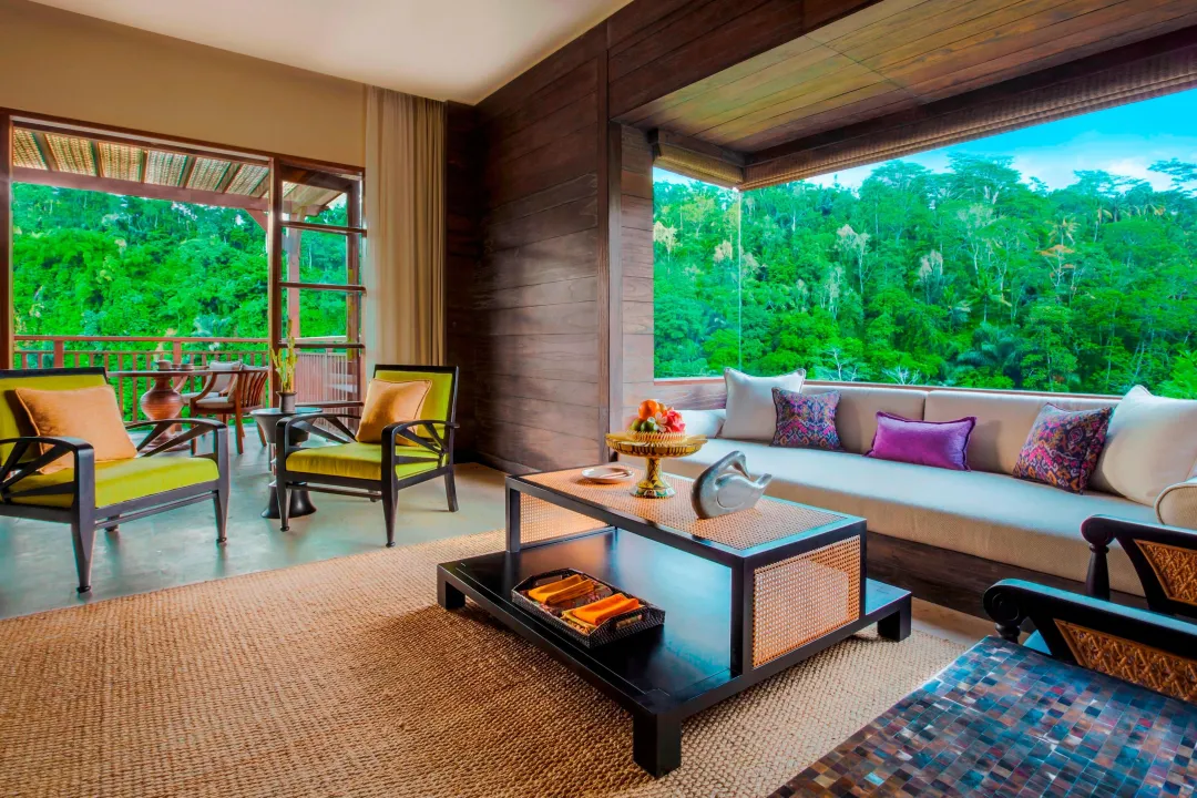 Mandapa Suite - Seating Aeria with View