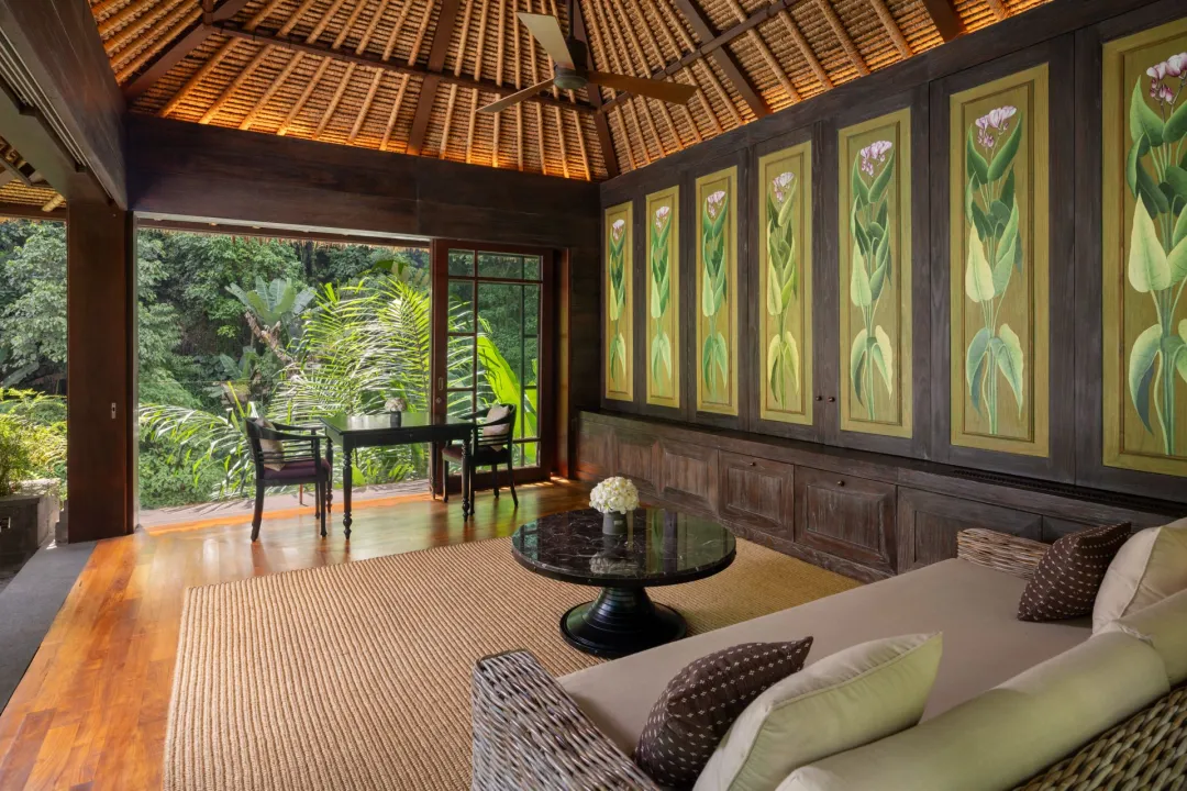 Ubud Pool Villa - Seating Aeria