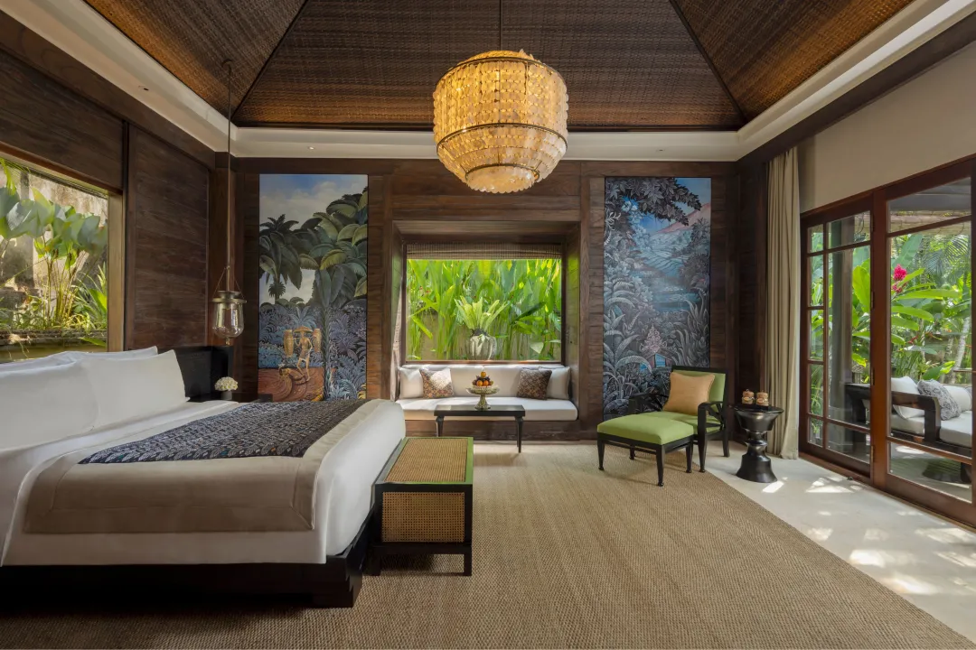 Riverfront Pool Villa - Bedroom