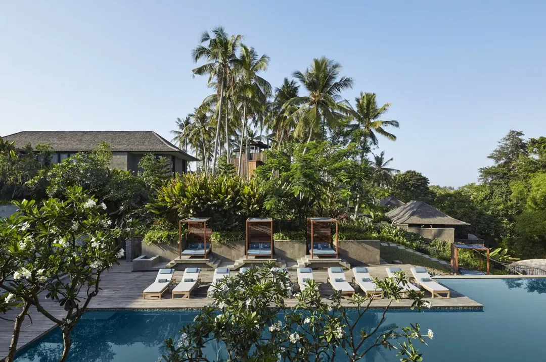Nirjhara - Pool Lounge View