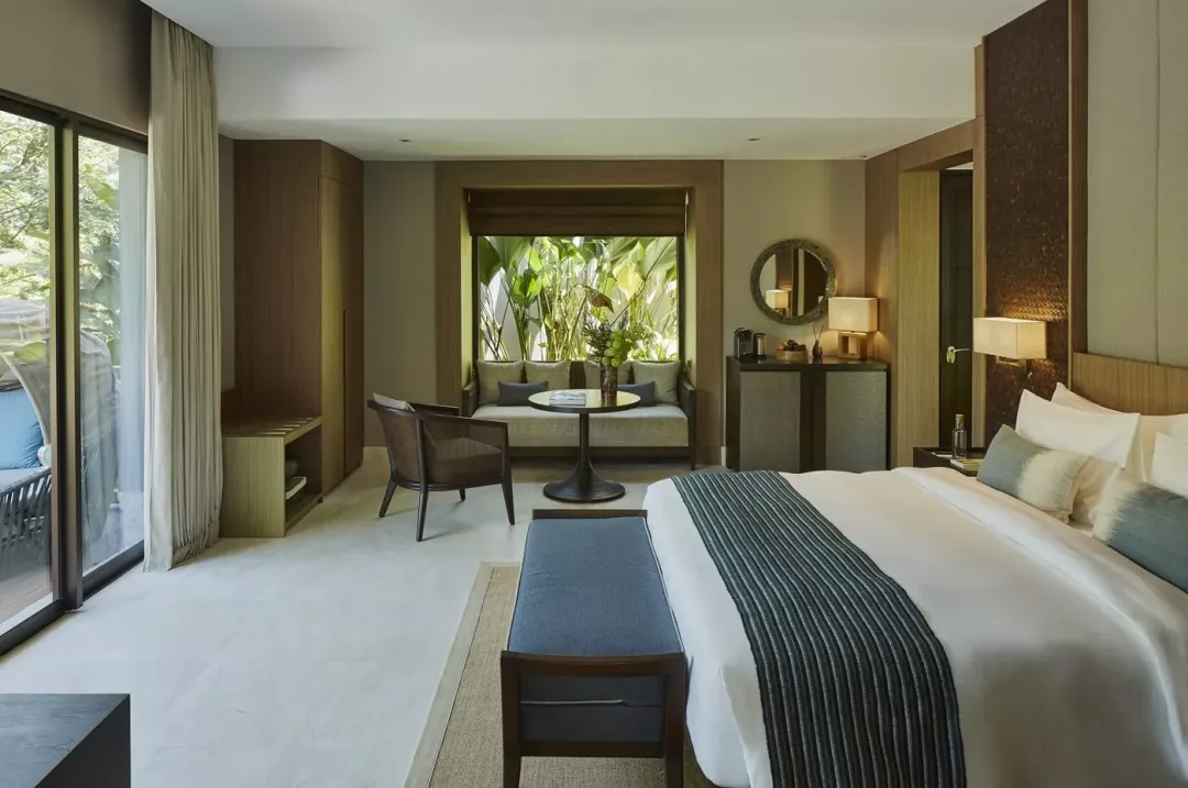 Jungle Pool Pavilion - Bedroom View