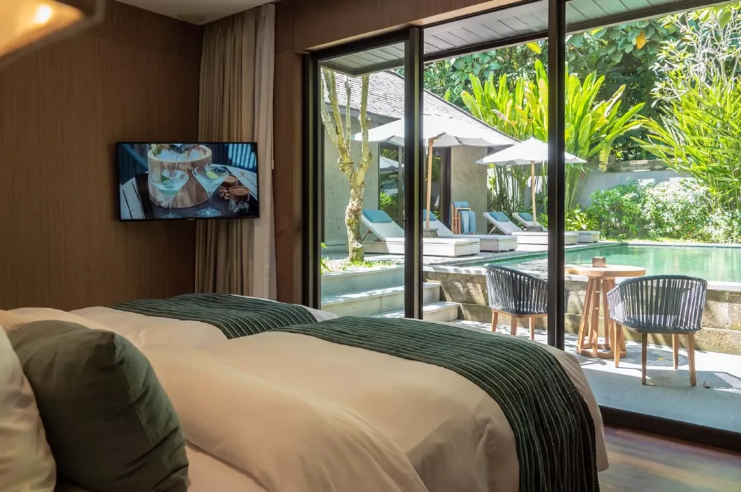 Two Bedroom Jungle Pool Villa - Twin Bed