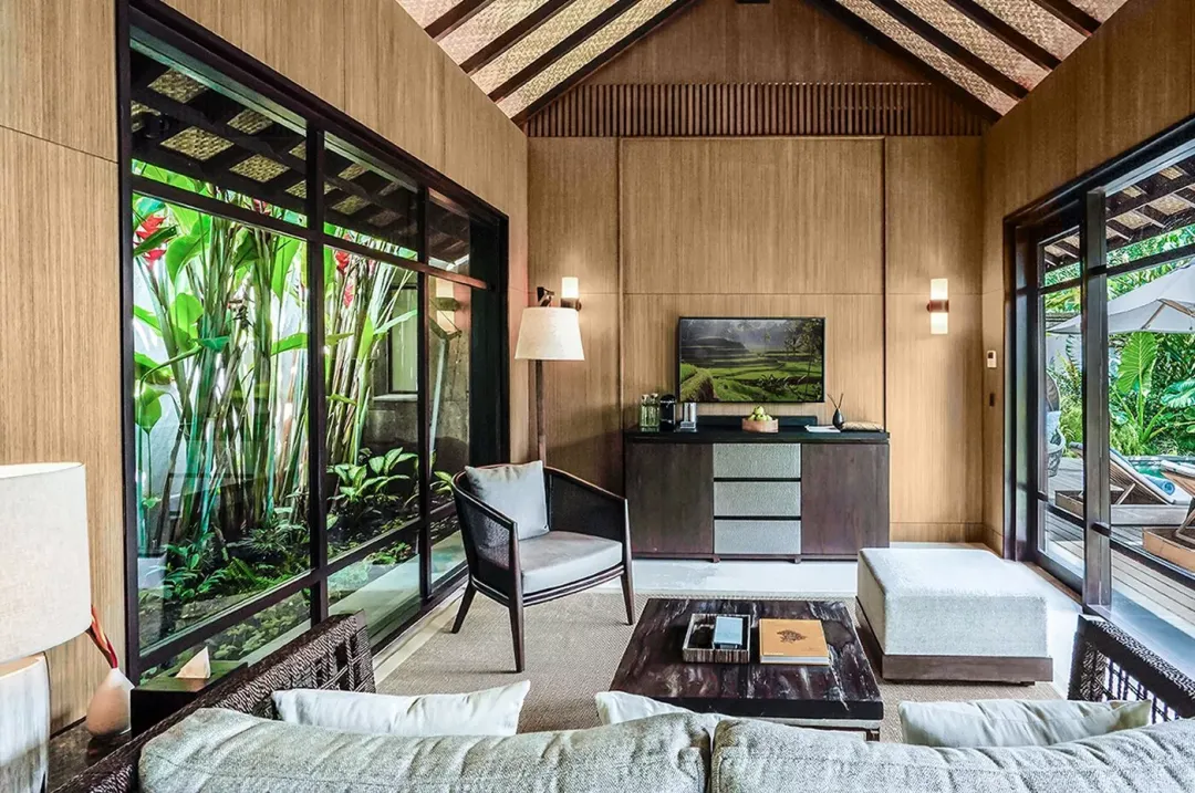 Two Bedroom Jungle Pool Villa -Seating Aeria
