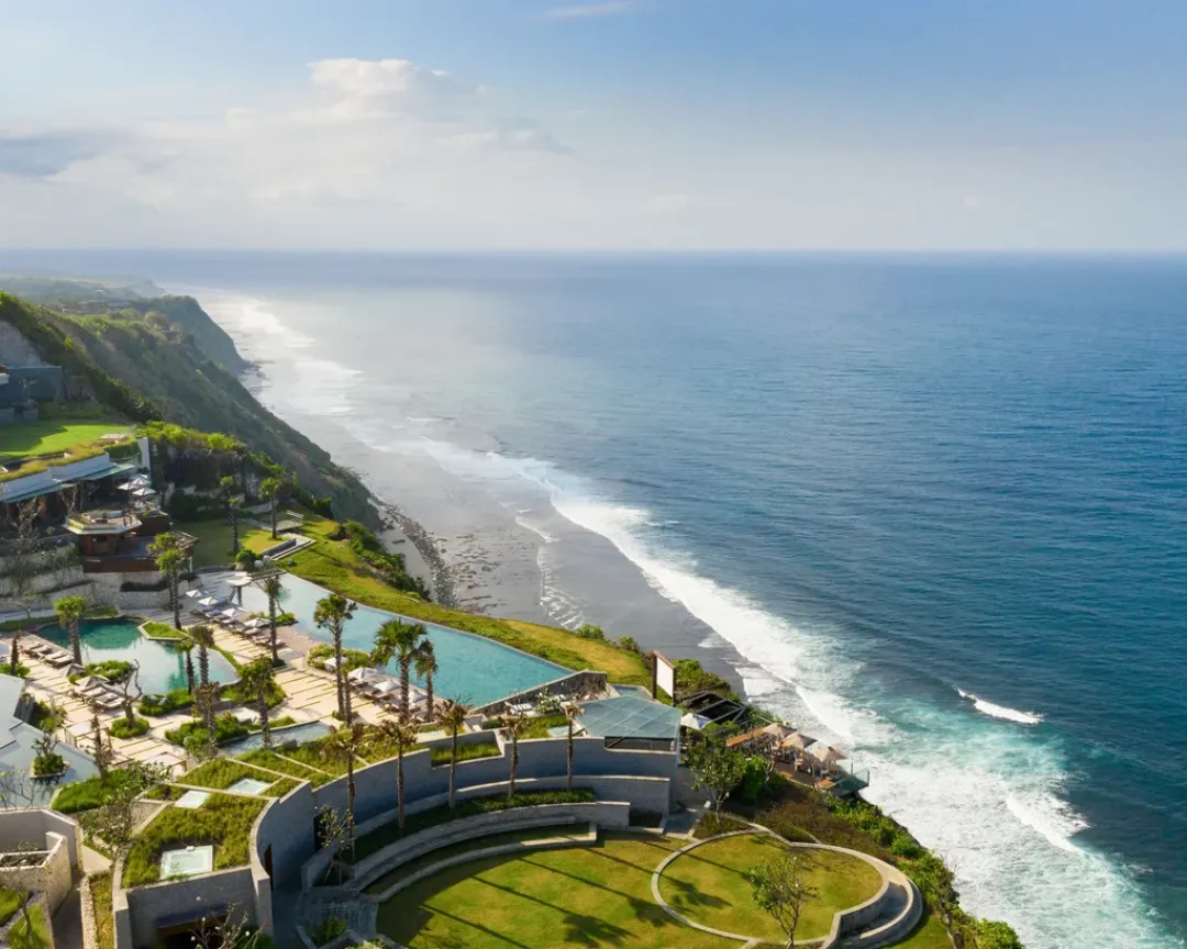 Six Senses Uluwatu, Bali - Aerial View