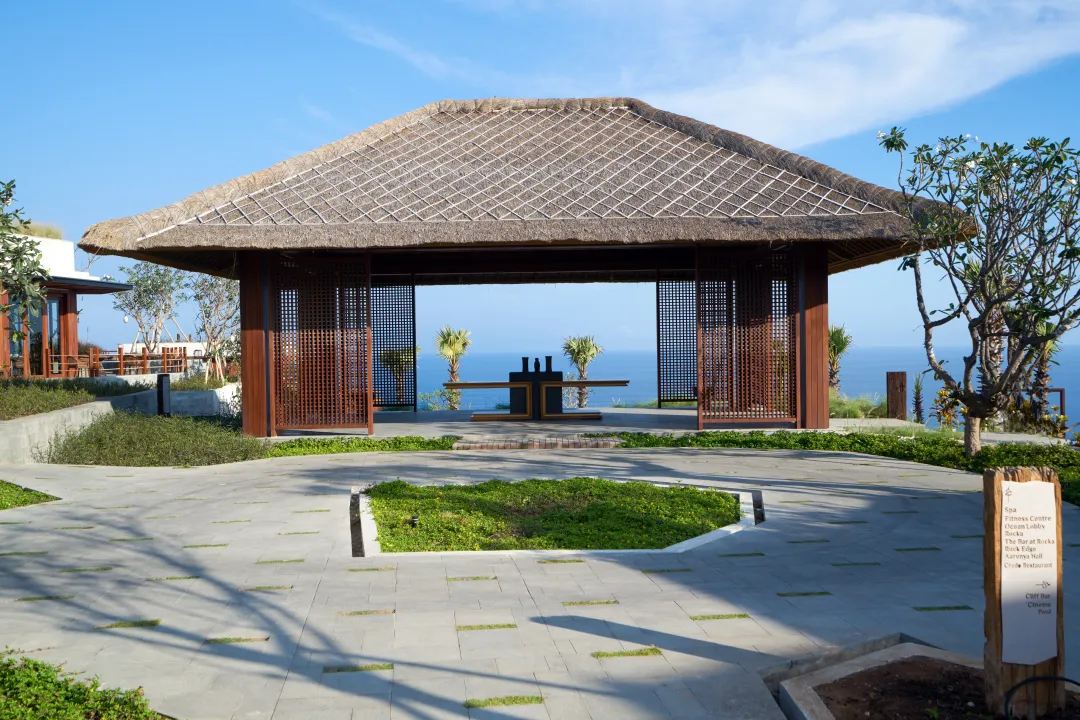 Six Senses Uluwatu, Bali - Ocean Reception Aeria