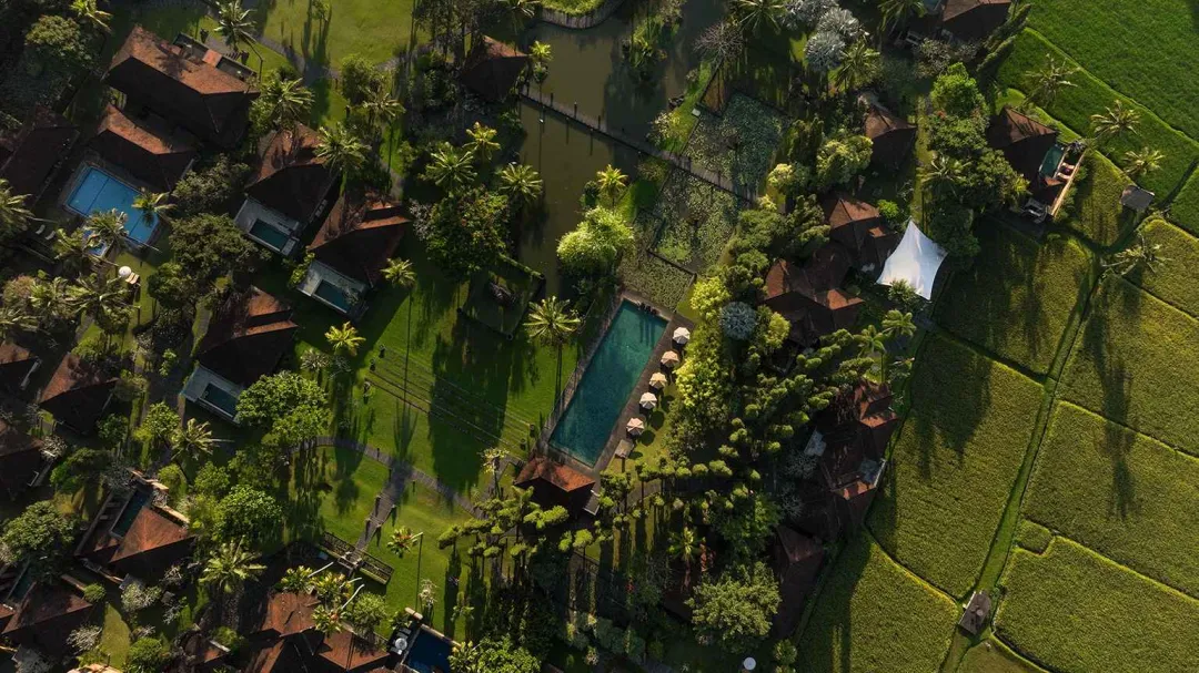 Tanah Gajah, a Resort by Hadiprana - Aerial View