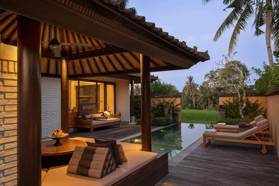 One Bedroom Club Pool Villa - Pool Sunset View