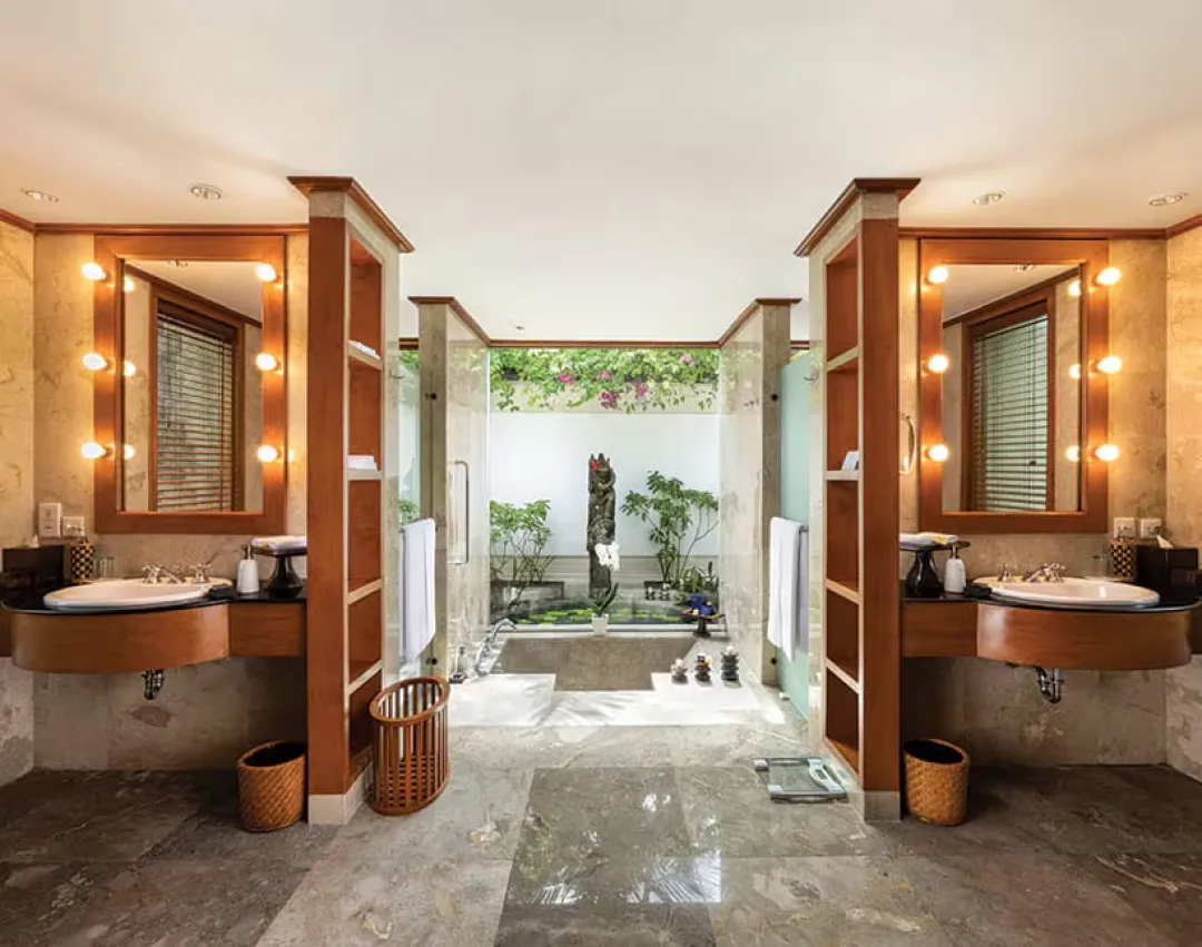 Luxury Villa Garden View - Bathroom