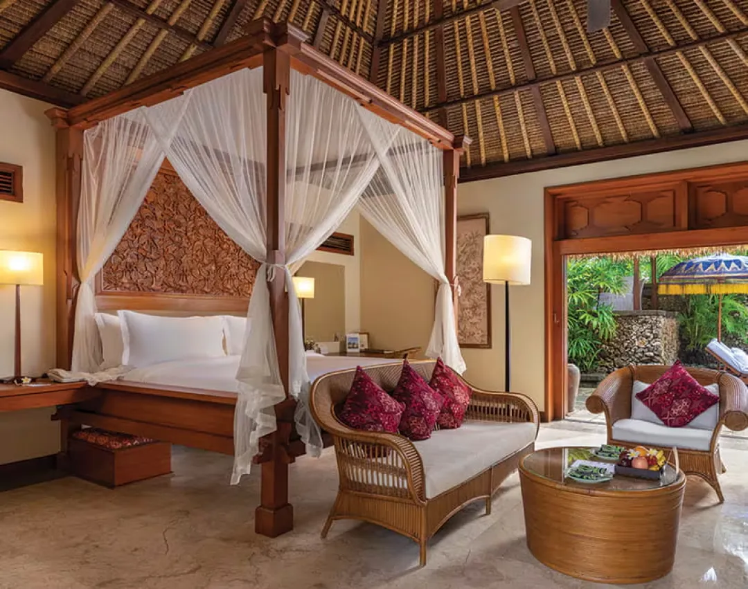 Luxury Villa Garden View - Bedroom View
