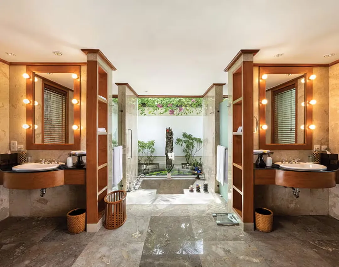 Luxury Garden View Villa with Private Pool - Bathroom