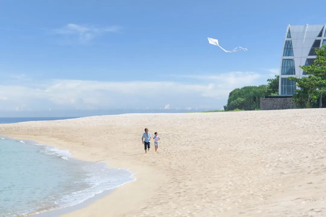 The Ritz-Carlton, Bali - Sand Beach Aeria