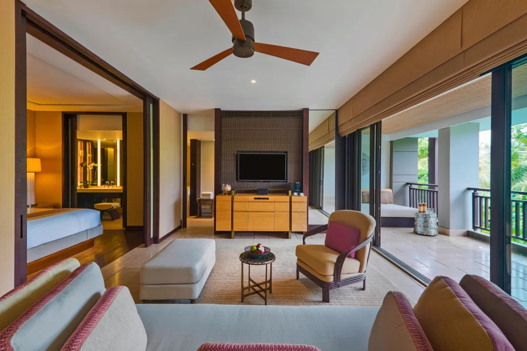 The Ritz-Carlton Suite Balcony View -Seating Aeria