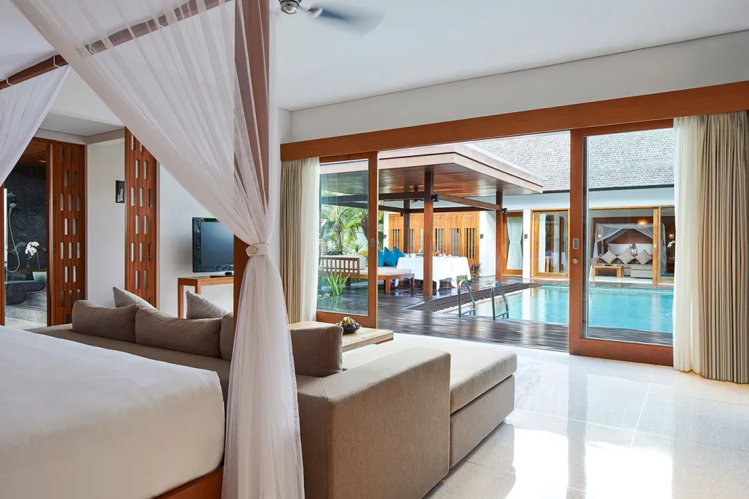 Two Bedroom Royal Courtyard Villa - Bedroom