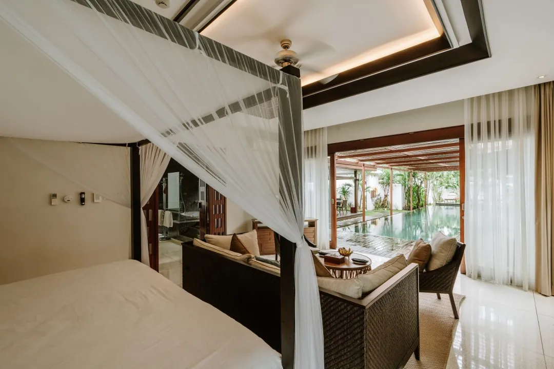 Three Bedroom Royal Courtyard Villa - Bedroom View