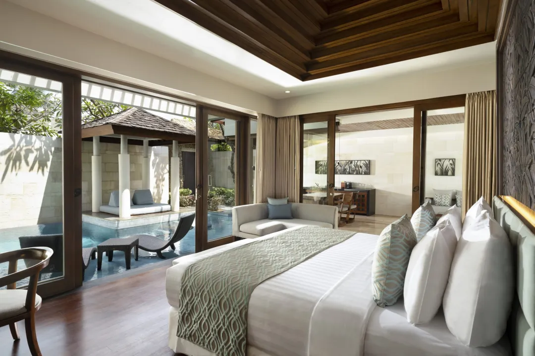One Bedroom Garden Pool Villa - Bedroom View