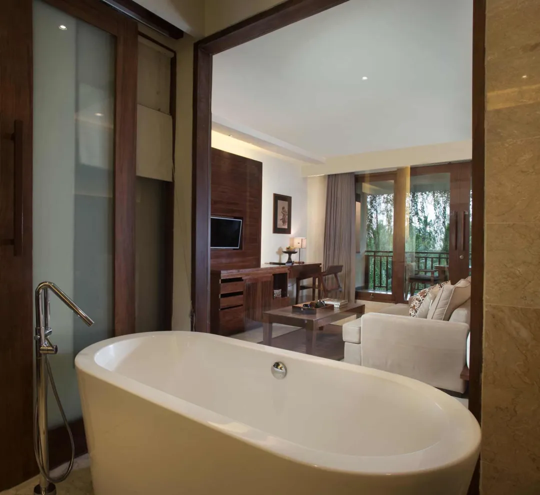 Junior Suite with View - Bathtub