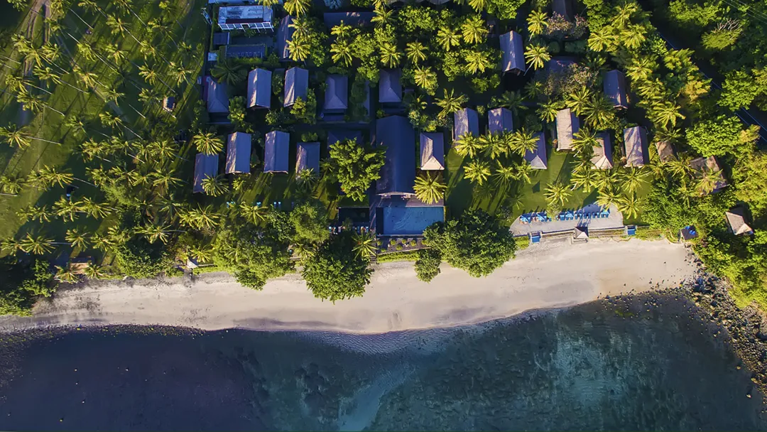 Jeeva Klui Resort - Aerial View