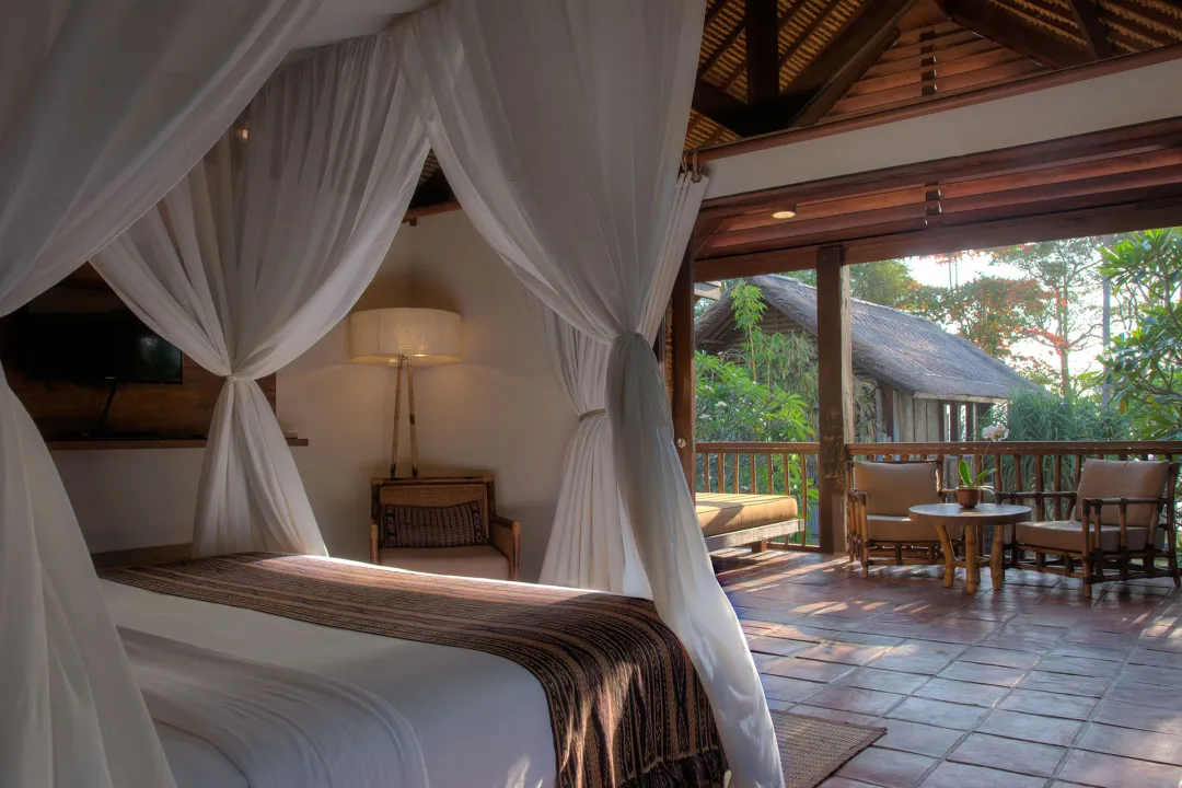 Ananda Pura Partial Ocean View Suite - Bedroom