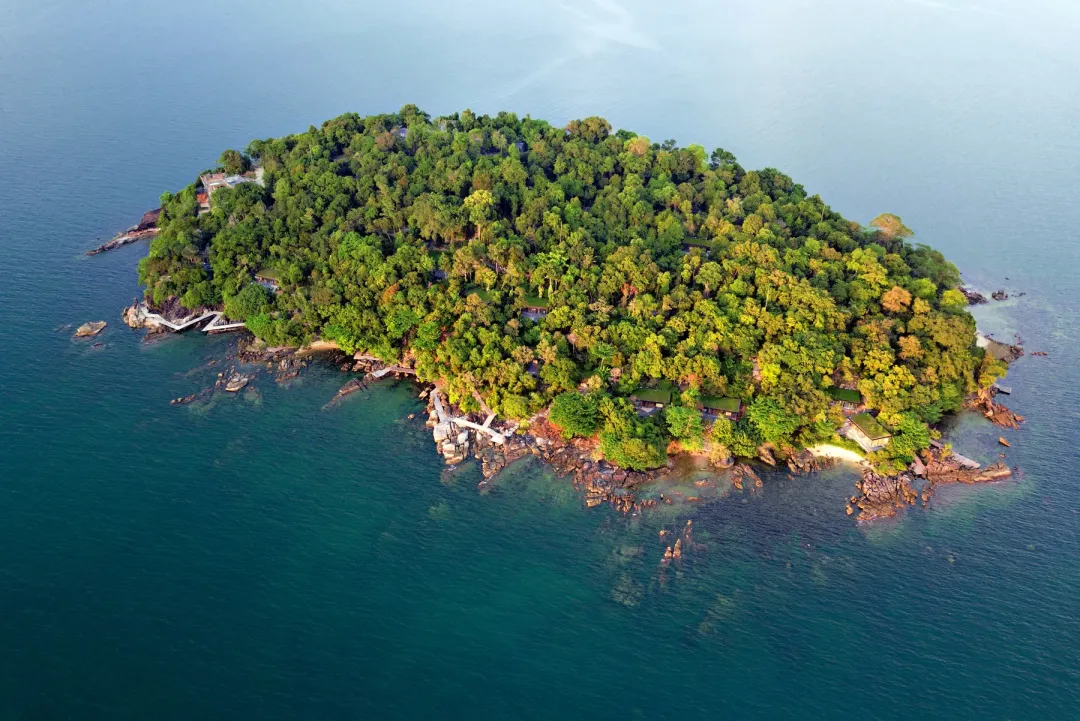Six Senses Krabey Island - Island View