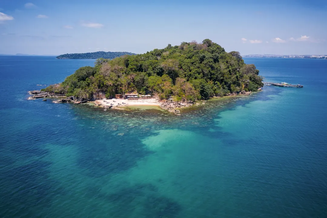Six Senses Krabey Island - Resort Aerial View