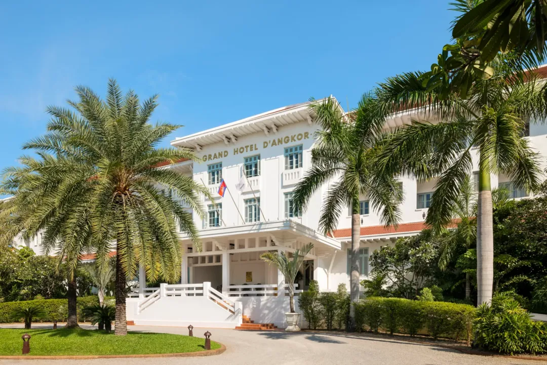 Raffles Grand Hotel d'Angkor -Hotel Front View
