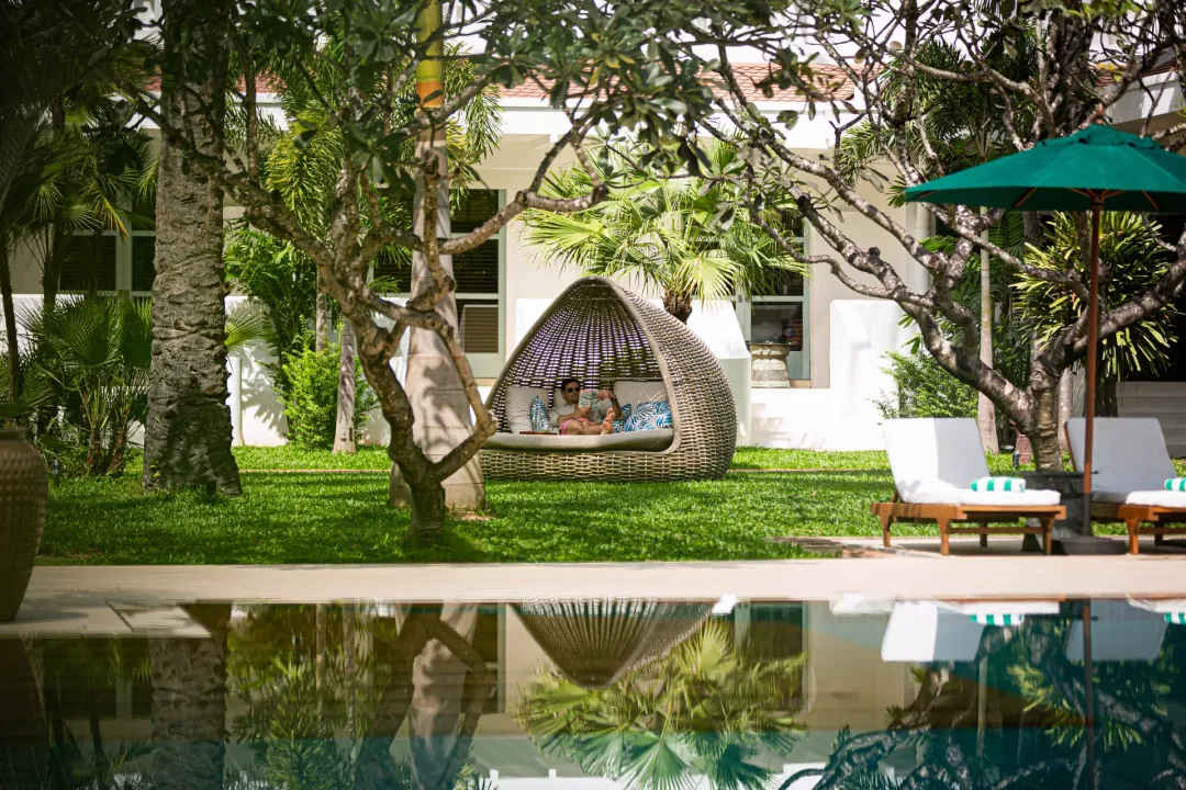 Raffles Grand Hotel d'Angkor  - Pool Lounge