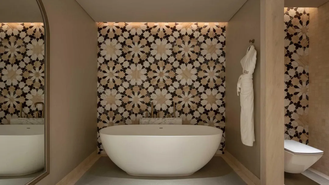 Odysseys Travel - Bab Al Shams - Rooms - Deluxe Suite - Bathroom