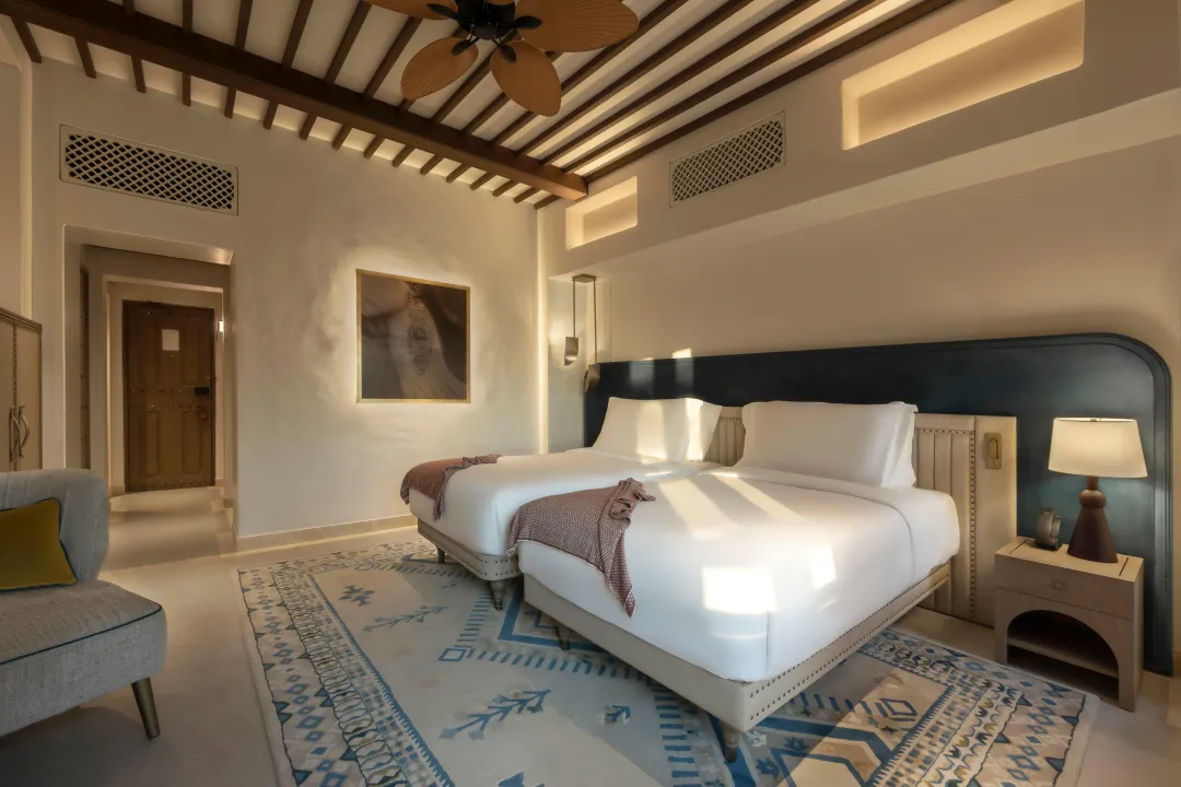 Odysseys Travel - Bab Al Shams - Rooms - Terrace Garden View Room - Twin Beds