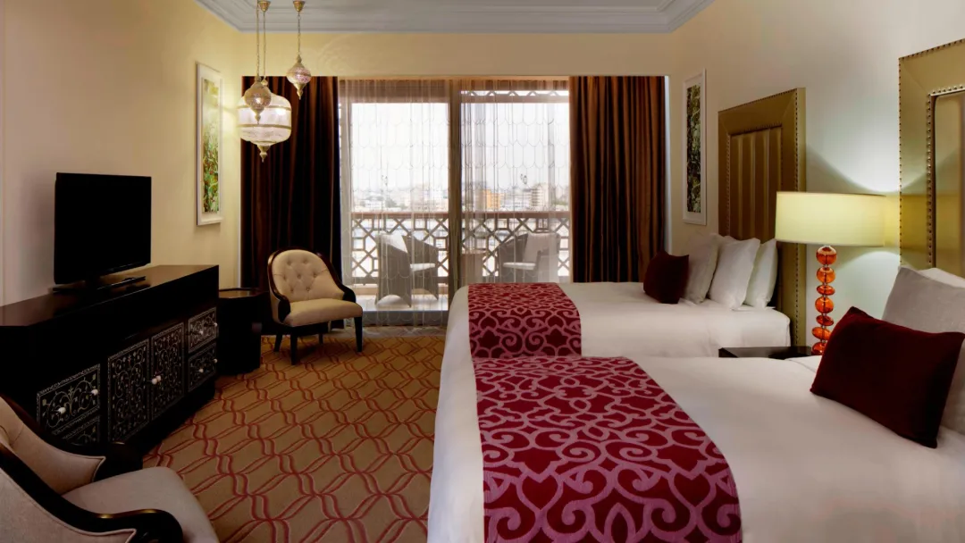 Odysseys Travel - Ajman Saray - Deluxe Creek View Room - Bedroom