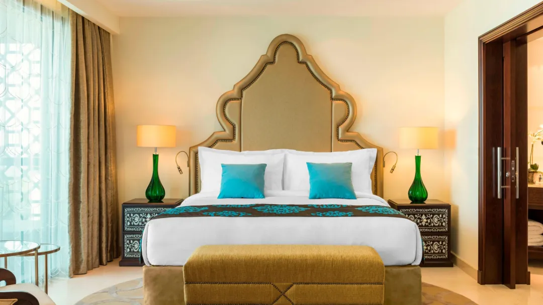 Odysseys Travel - Ajman Saray - Al Dana Creek View Suite - Bedroom
