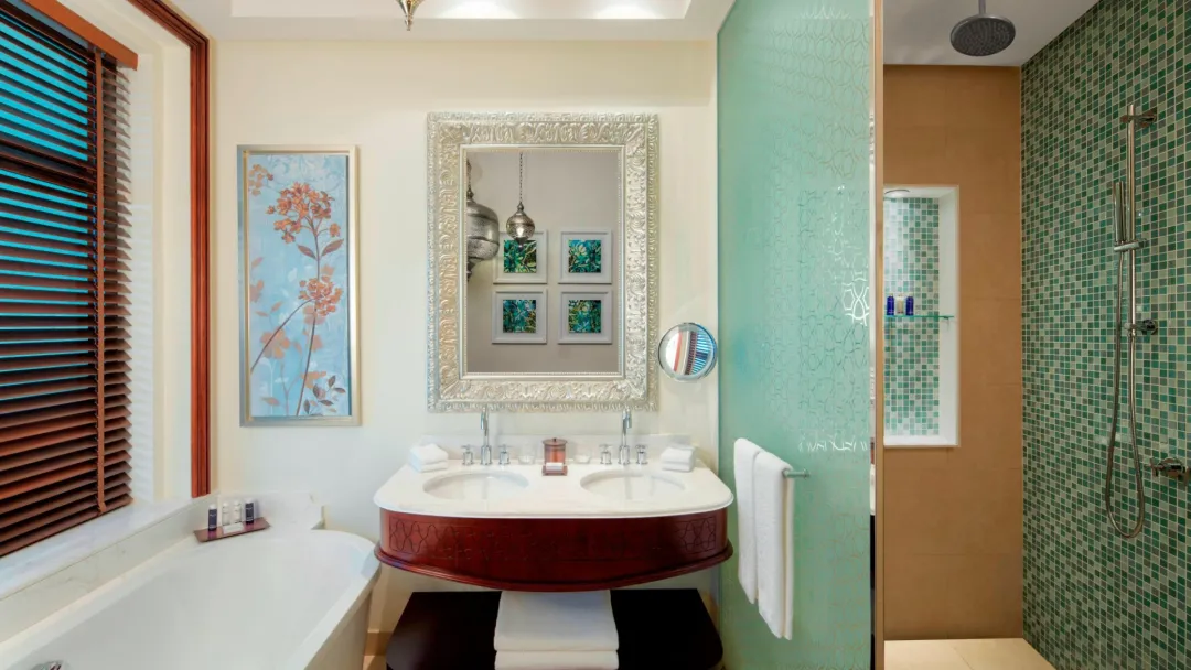 Odysseys Travel - Ajman Saray - Al Dana Sea View Suite - Bathroom